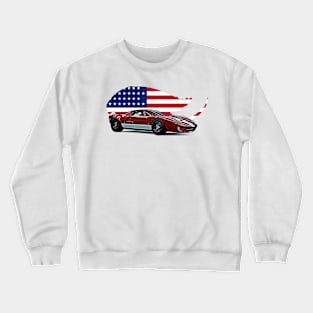 GT40 MK1 USA Print Crewneck Sweatshirt